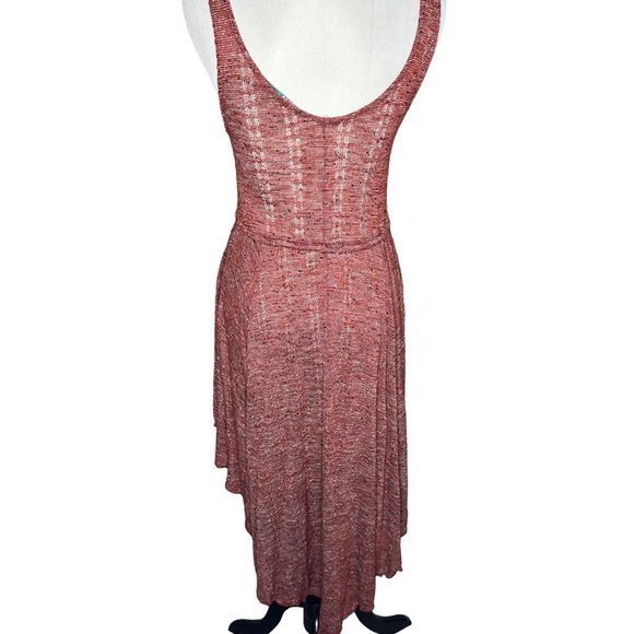 Free People‎ FP Beach Red Midi Tie Side Dress Size Small - Picture 5 of 11